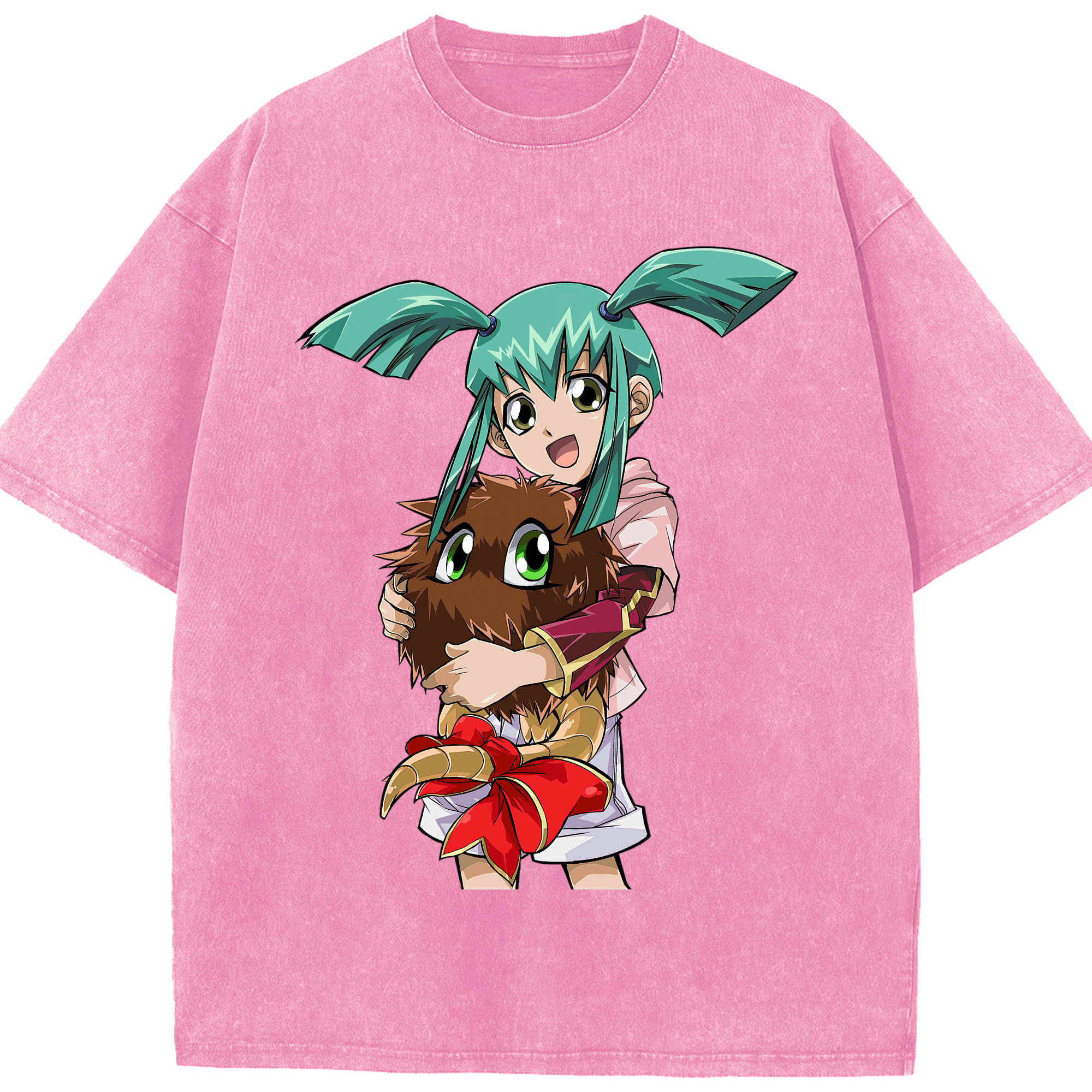 （画像用） 遊☆戯☆王 Yu-Gi-Oh! 綿100% ヴィンテージ風 半袖Tシャツ（フロントプリント）